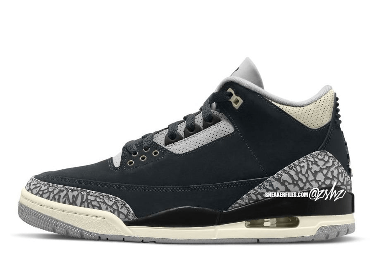 First look at the New Air Jordan 3 Oreo Colorway