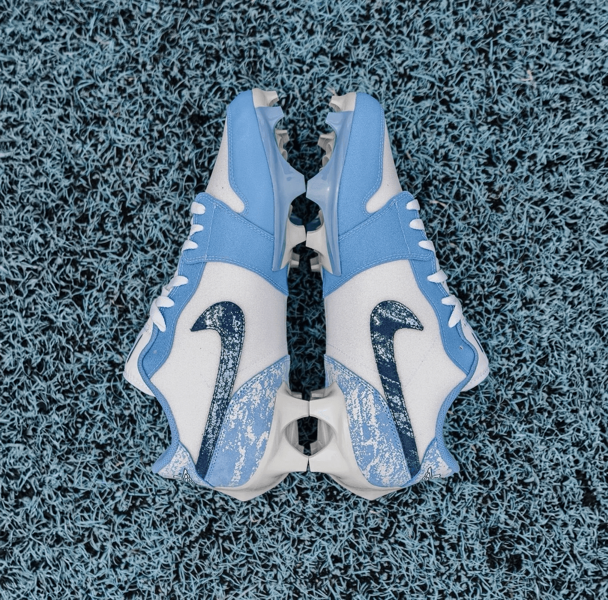 Air Jordan 1 Low Cleat UNC PE Is Ready For The 2024 College Football Season