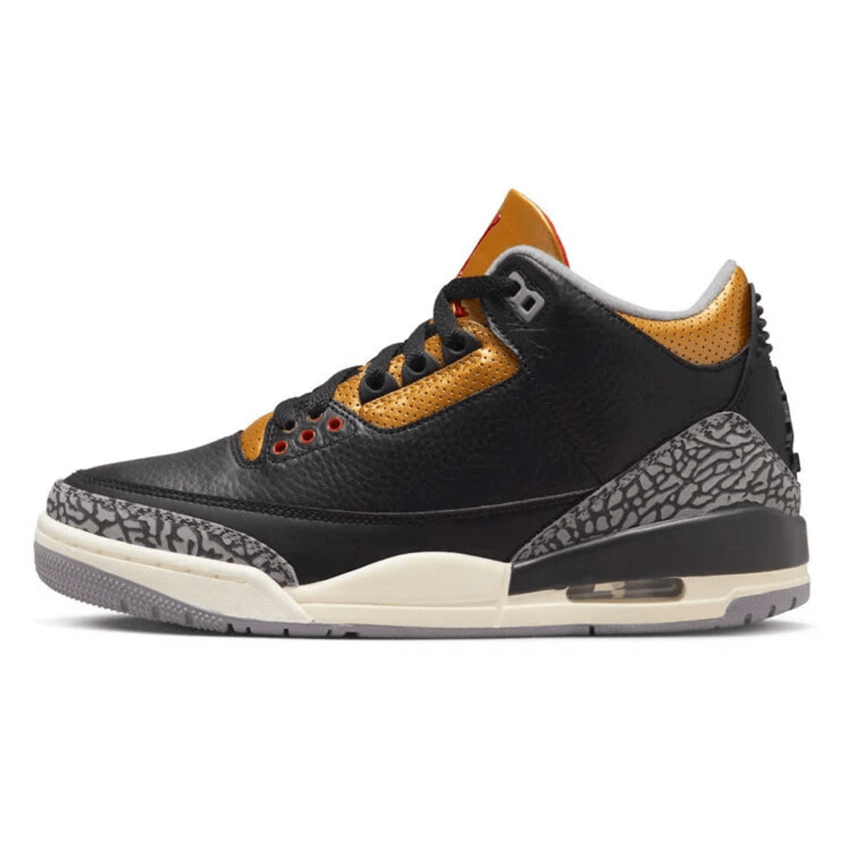 Air Jordan 3 Retro Black Cement Gold (W)