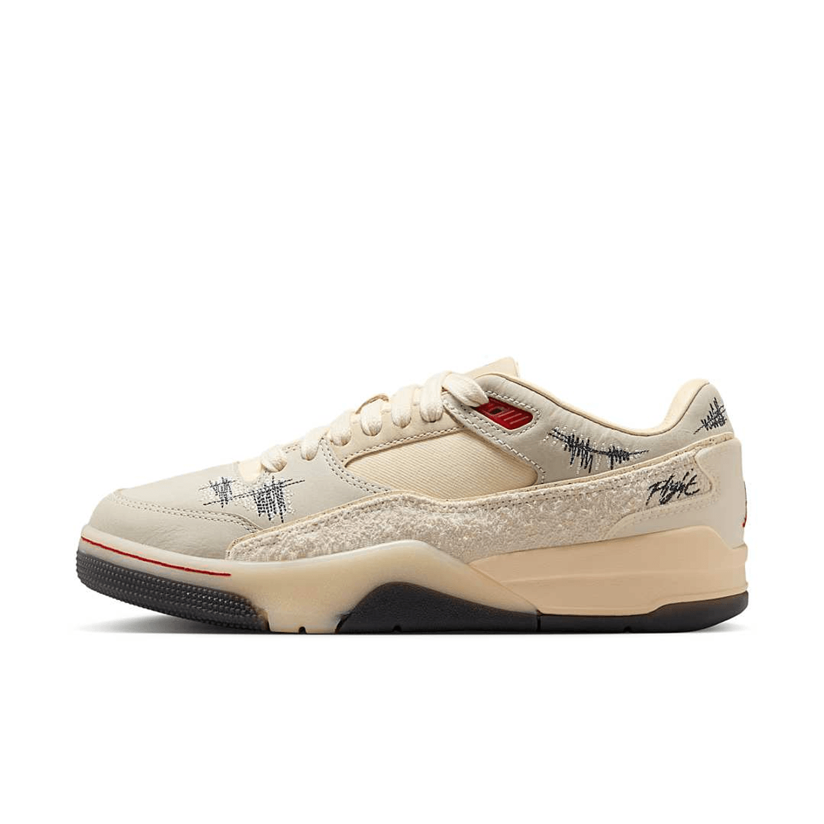 Who Decides War x Jordan Flight Court Coconut Milk (W)