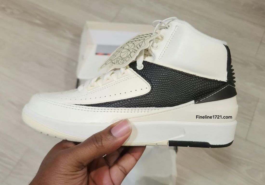 Air Jordan 2 Sail Black DX4400-100 Release Info