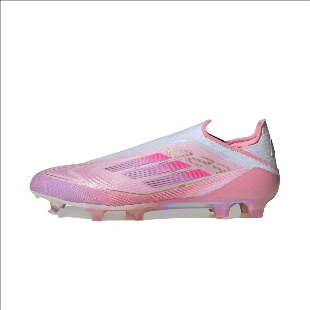 Lamine Yamal x adidas F50 Elite Laceless FG Clear Pink