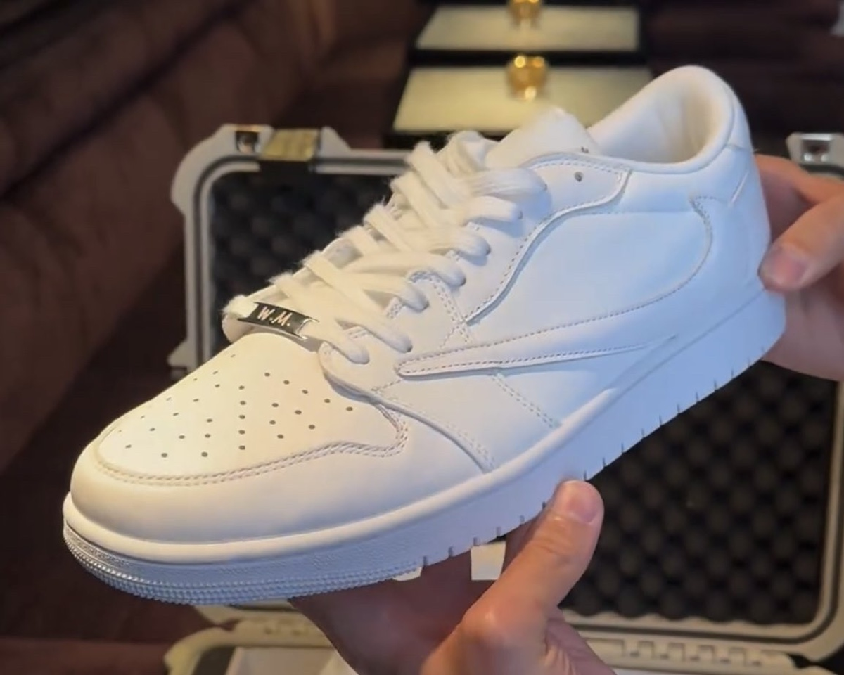 Travis Scott x Air Jordan 1 Low White Party Release Info