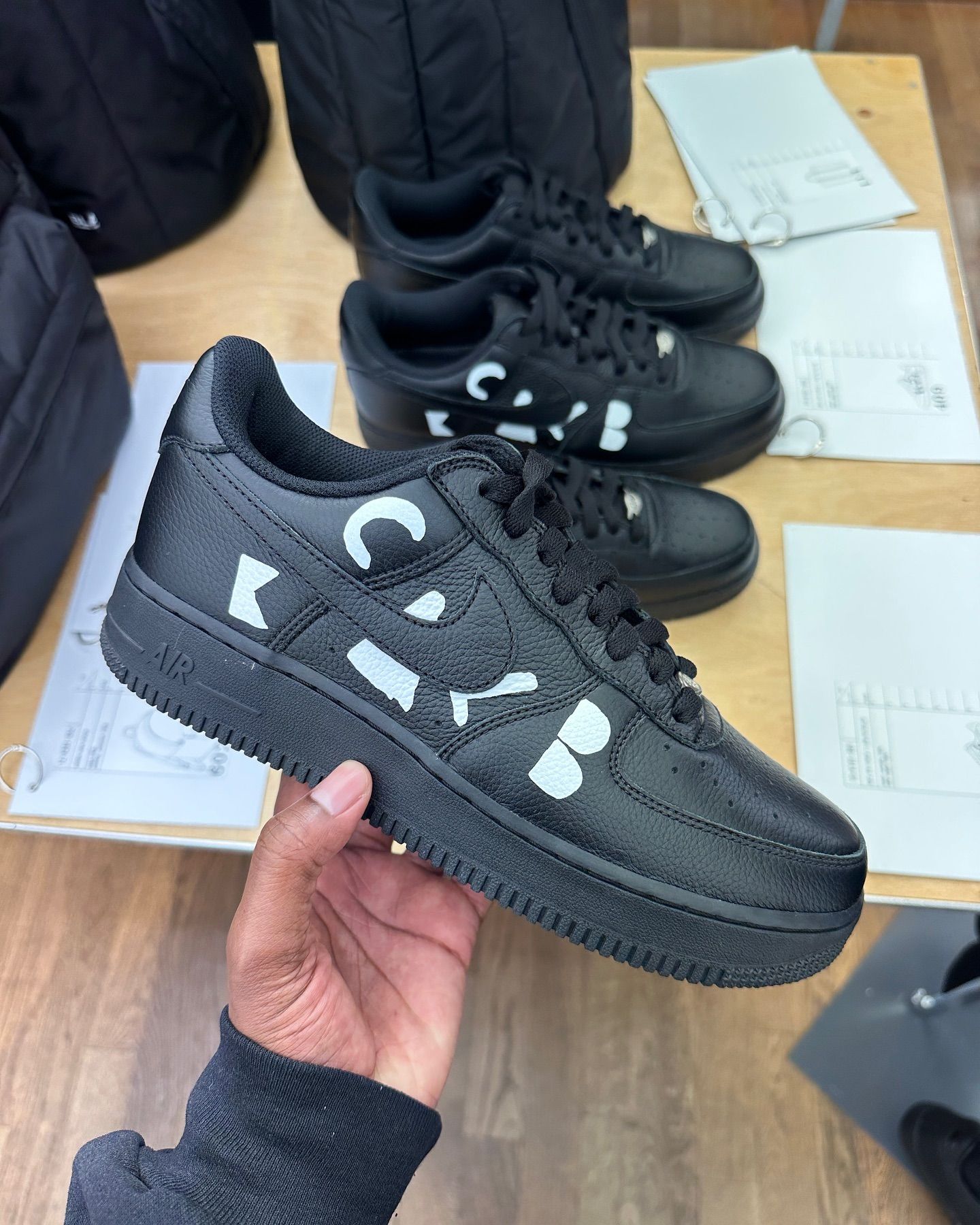 Comme des Garçons Black x Nike Air Force 1 Low Release Info