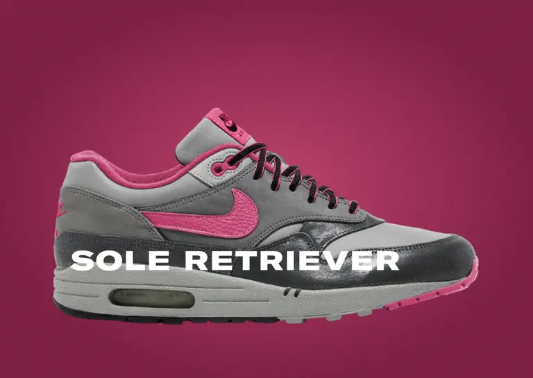 HUF x Nike Air Max 1 Anthracite Pink Pow : HF3713-003