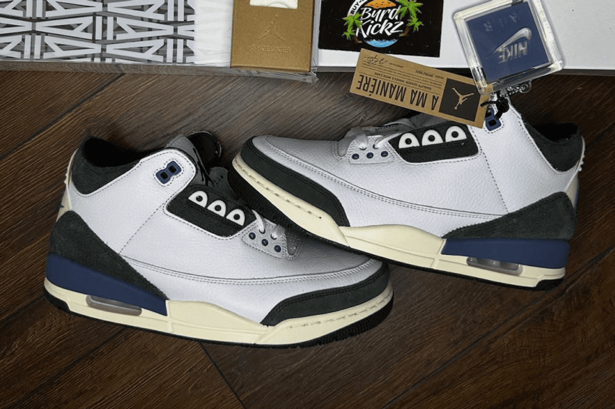 A Ma Maniére x Air Jordan 3 OG SP “Diffused Blue” Releases March 2025