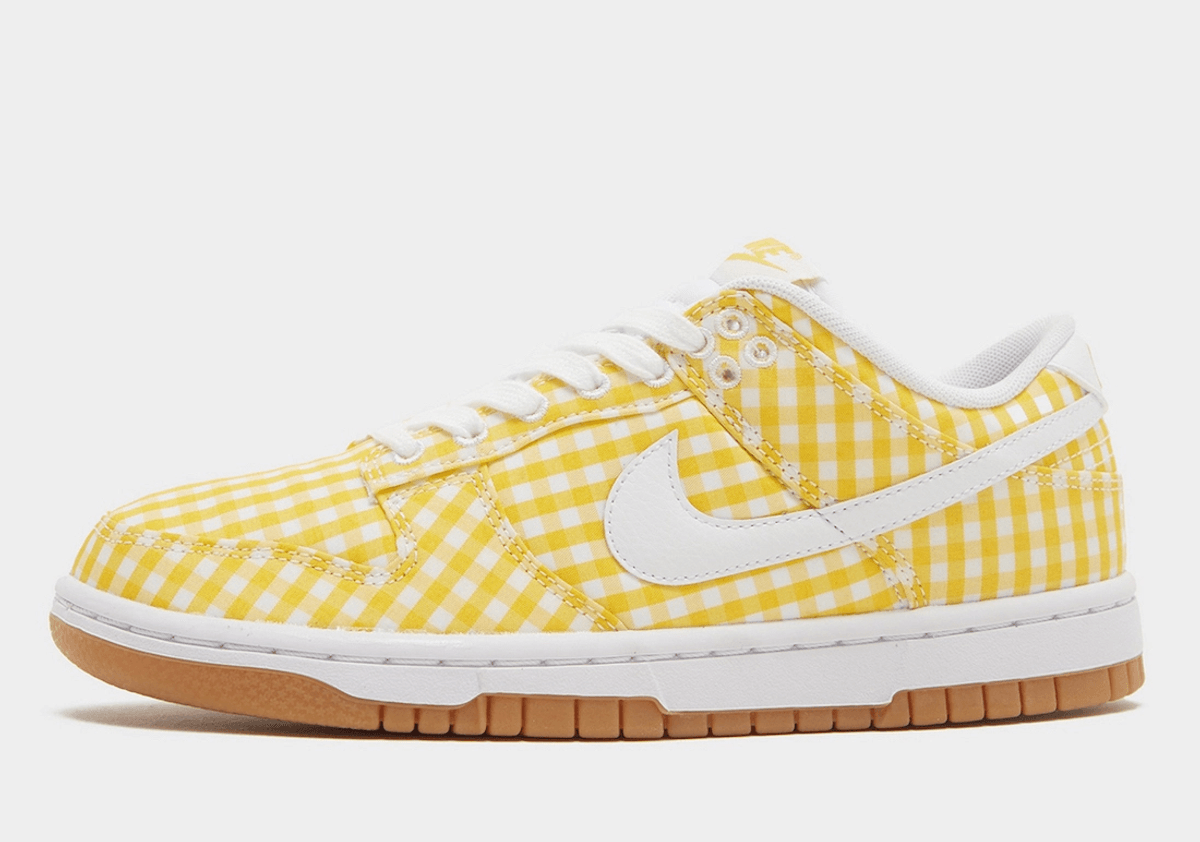 Nikes Picnic Pack Expands With The Dunk Low Yellow Gingham