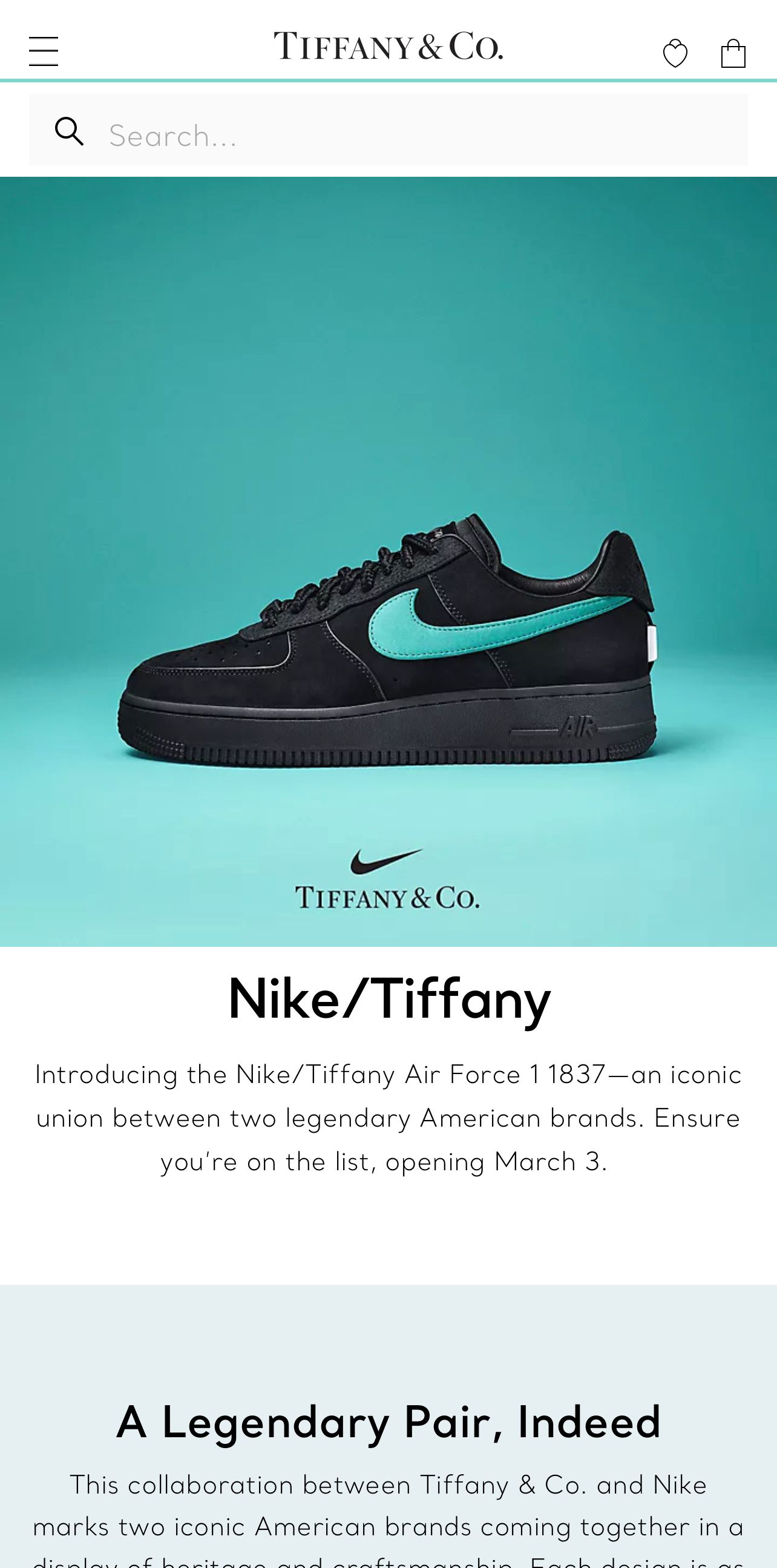 How To Purchase The Tiffany & Co. x Nike Air Force 1 Low 1837 For