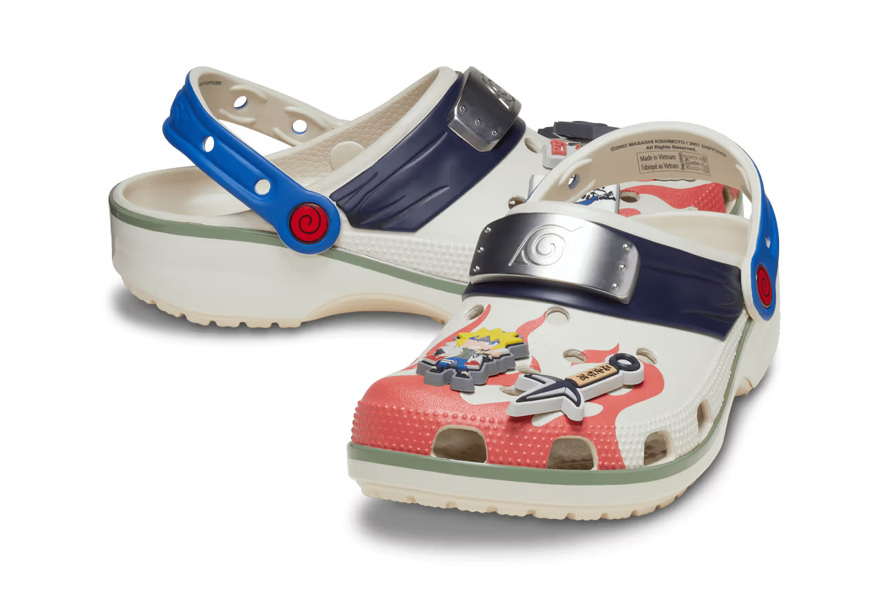 Naruto Shippuden x Crocs Classic Clogs Release info