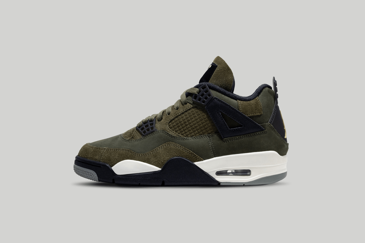 The Air Jordan Craft Line Keeps Growing With Air Jordan 4 Craft Olive