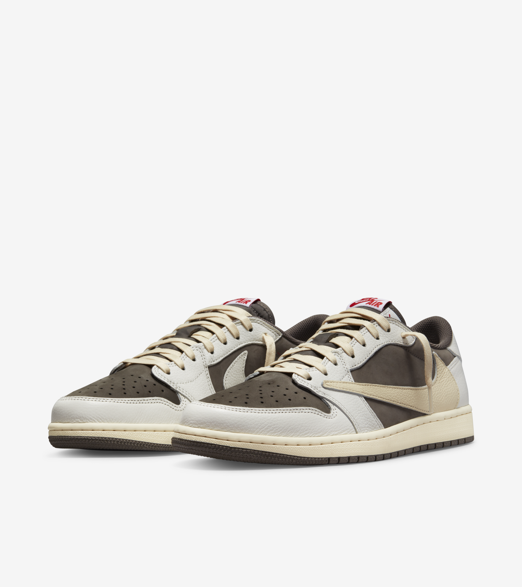 Air Jordan 1 Low X Travis Scott Sail and Ridgerock Dm7866 162 Release Date