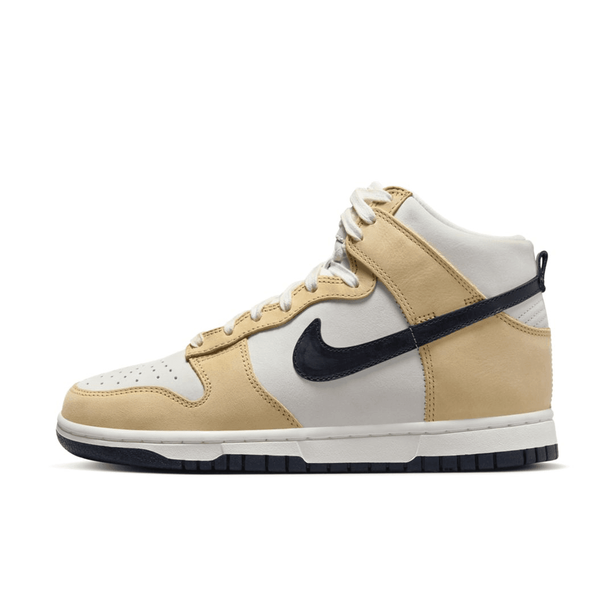 Official Images Of The Nike Dunk High Premium "Sesame"