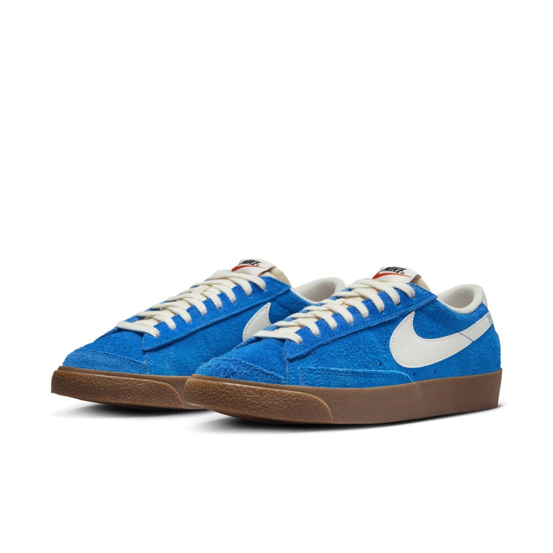 Nike Blazer Low '77 Blue Suede FQ8060-400 Release Info