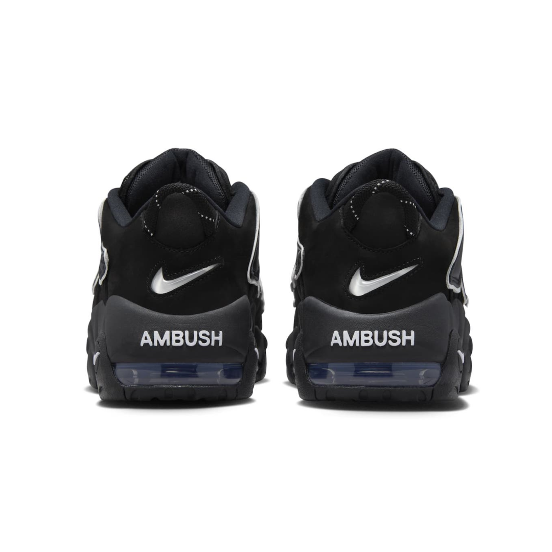 AMBUSH x Nike Air More Uptempo Low “Black/White” FB1299-001