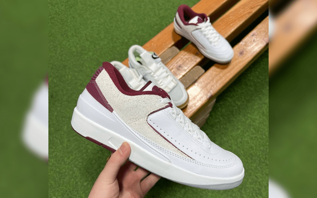 First Look of The New Air Jordan 2 Low Cherrywood