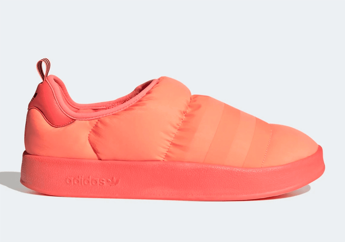 Adidas Releases New Puffylette in a Vibrant Beam Orange