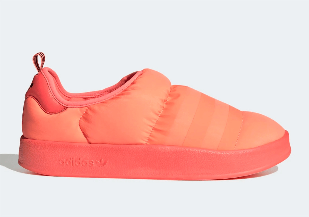 Adidas Releases New Puffylette in a Vibrant Beam Orange
