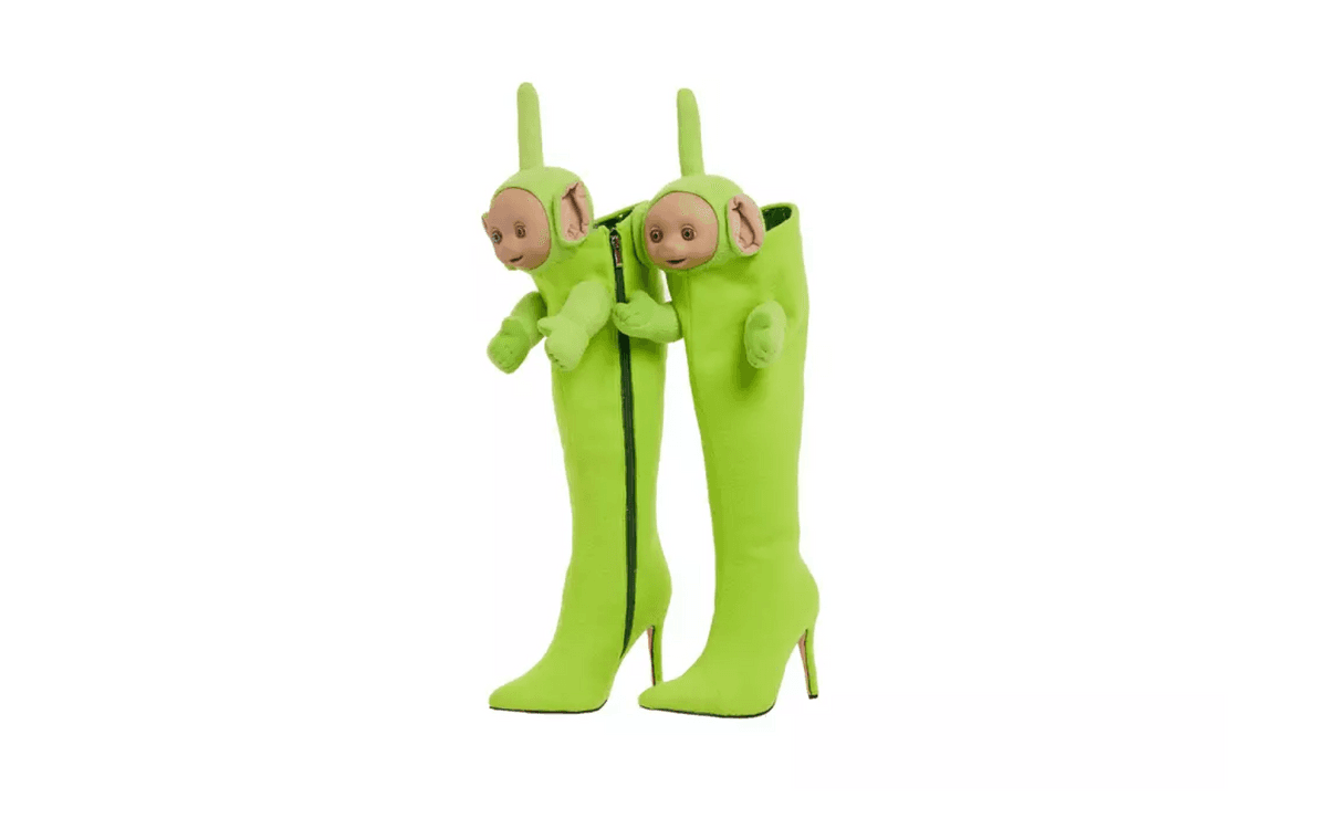 London Fashion House Introduces Teletubby boots...But Why?