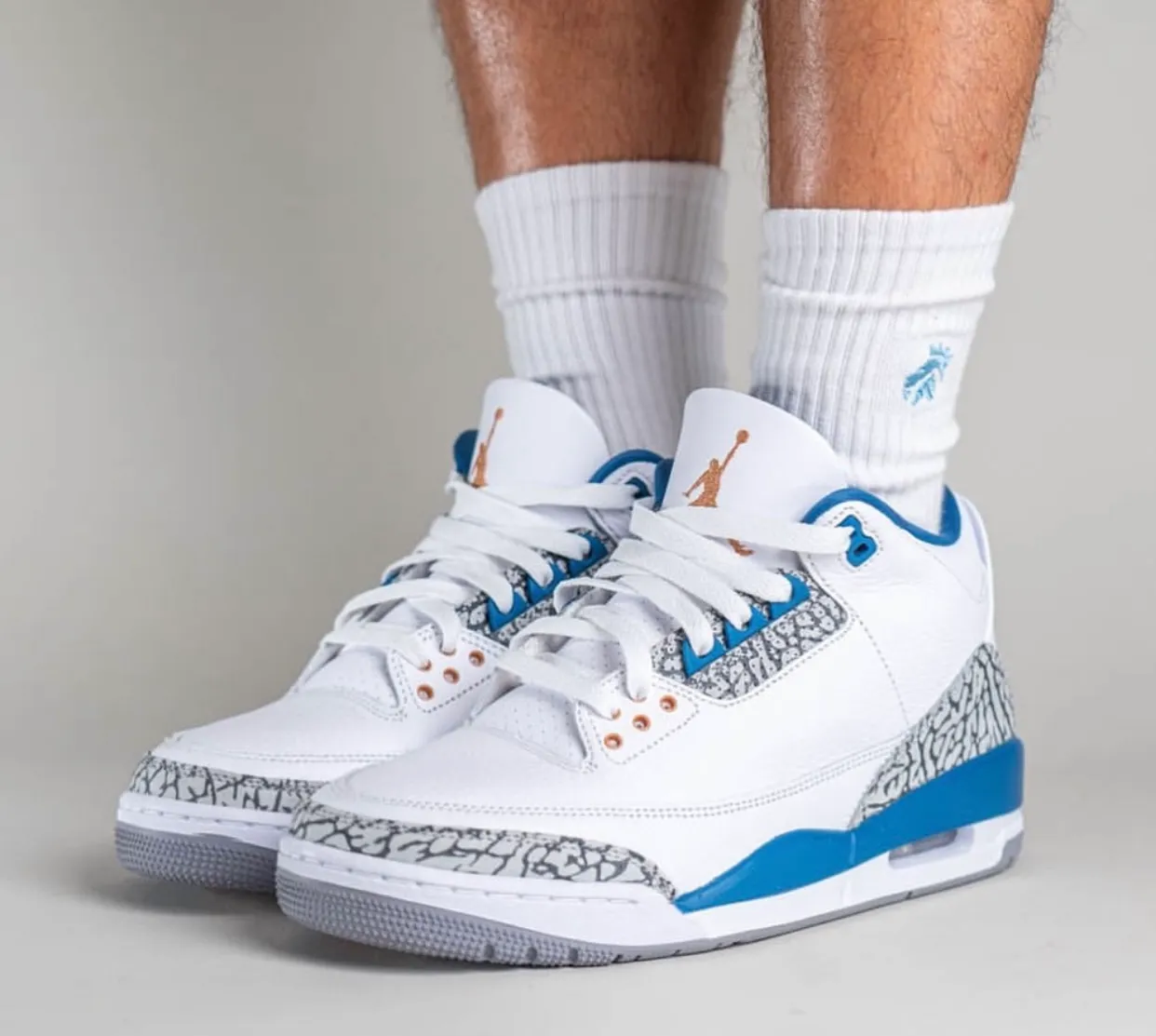 Air Jordan 3 Wizards Pe C T8532 148 Release Date on Foot