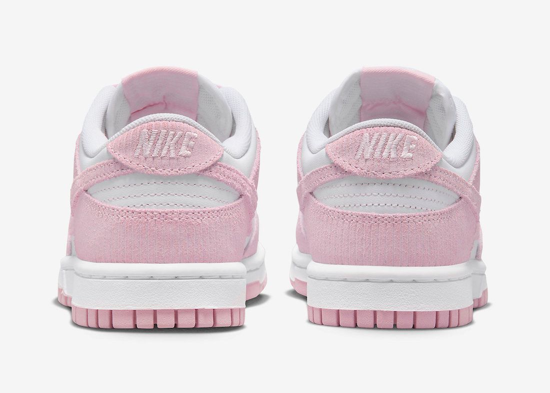 Nike Dunk Low Pink Corduroy F N7167 100 5