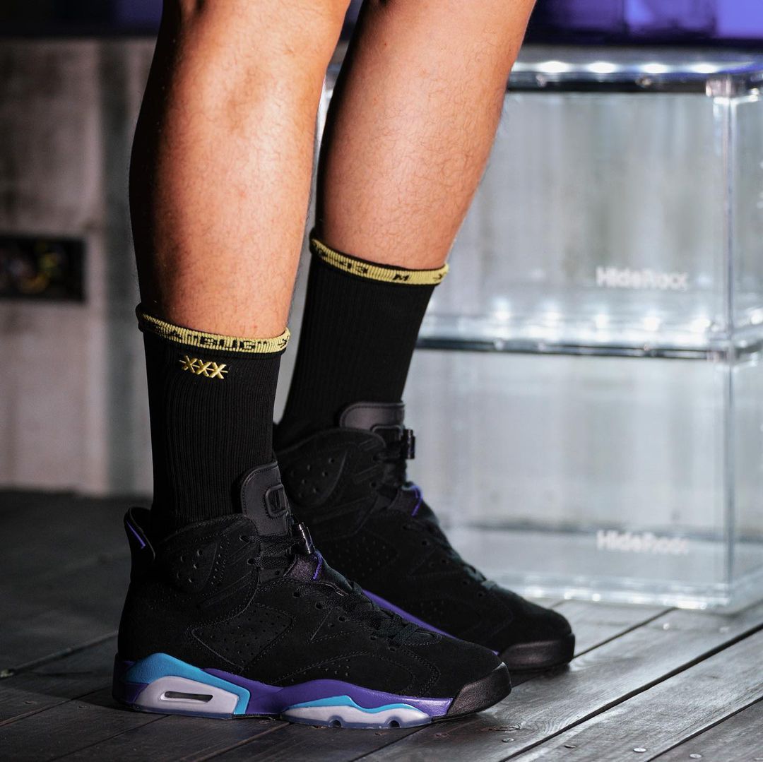 Jordan 6 hot sale black concord