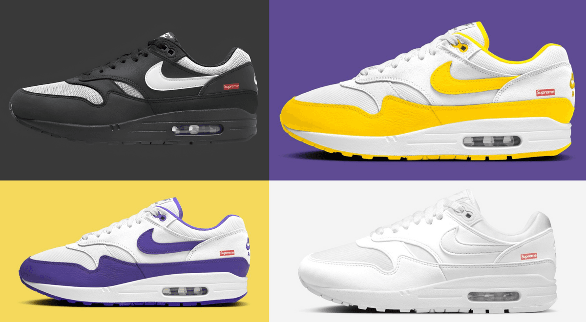 Potential Look At The Upcoming Supreme x Nike Air Max 1 ’87 Collection