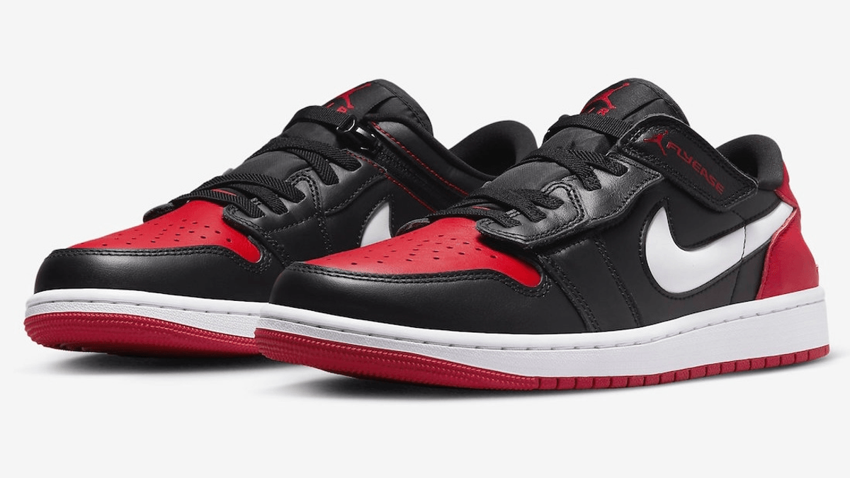 In Hand Looks At The Air Jordan 1 Low FlyEase Bred