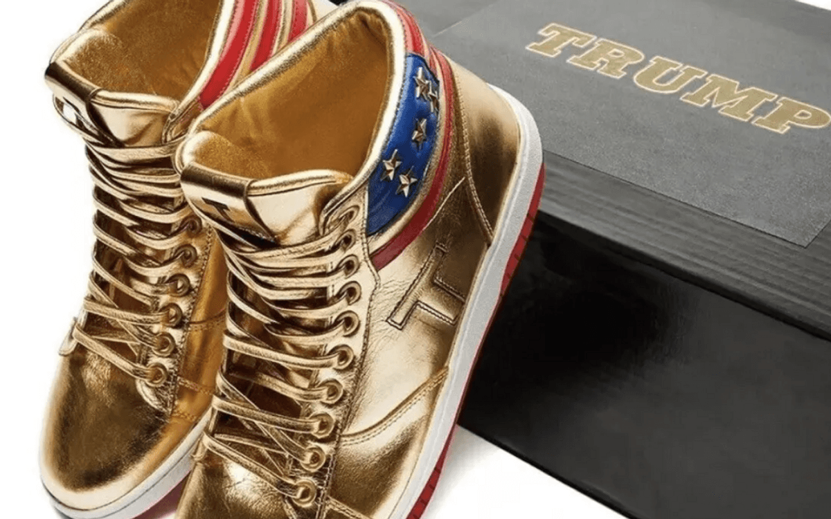 Donald Trump's Never Surrender Sneakers Are Reselling For Thousands