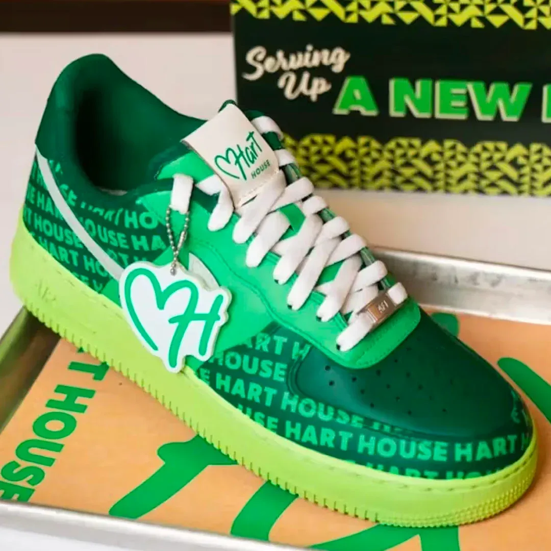 Kevin Hart Raffles Custom Hart House Nike Air Force 1 Release Date 001