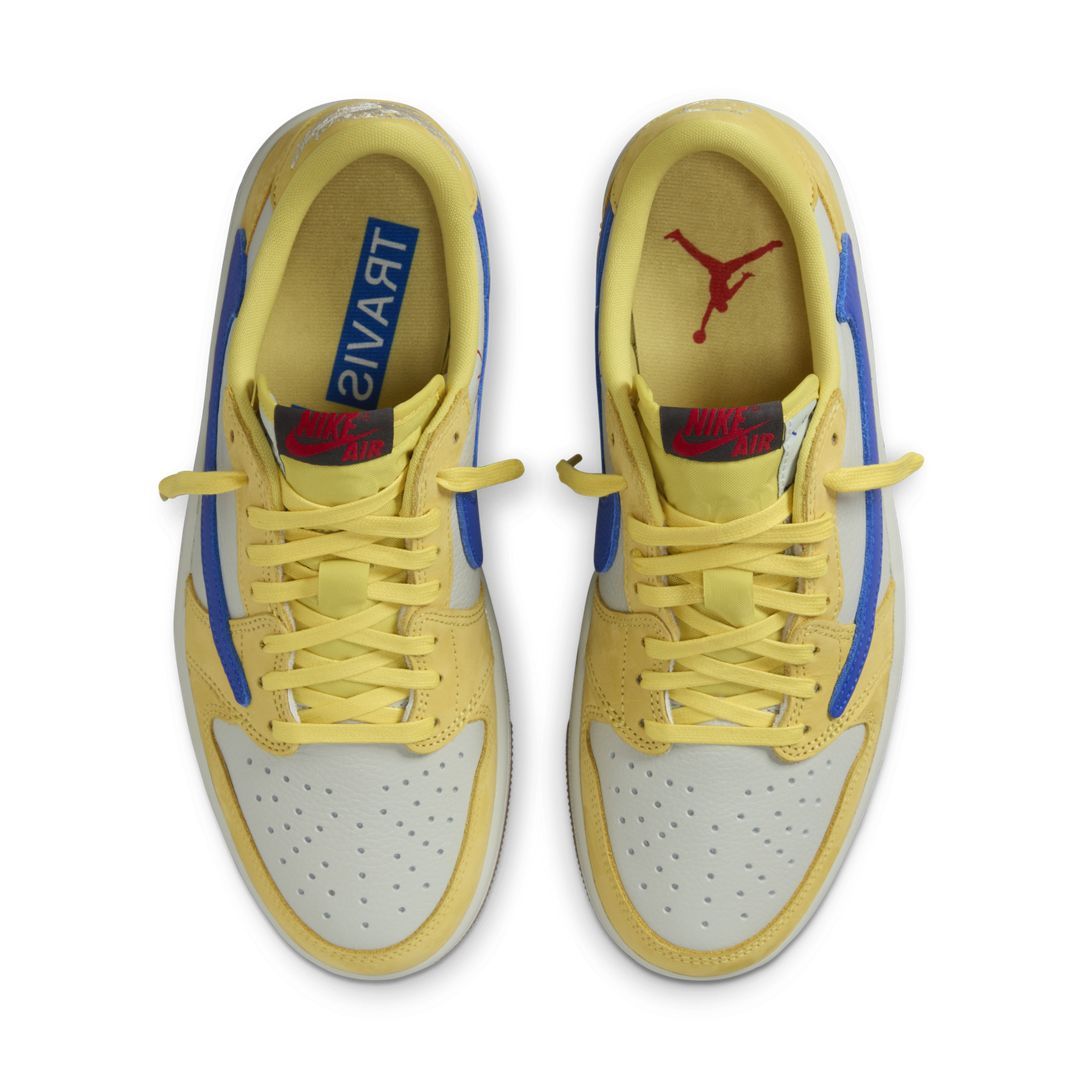 Travis Scott x Air Jordan 1 Low Canary WMNS DZ4137-700