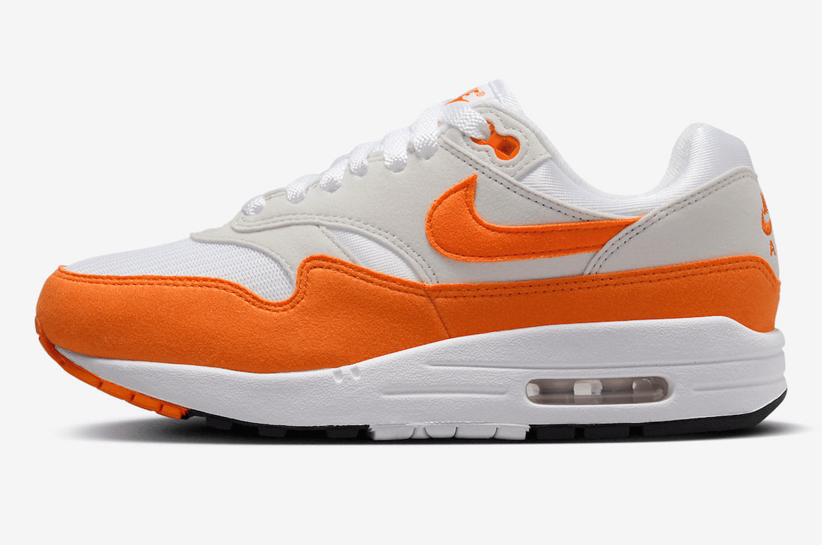 Safety Orange Comes To The Nike Air Max 1