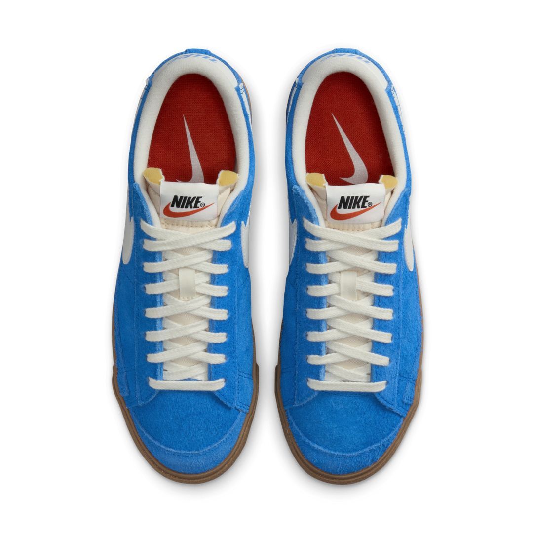 Nike Blazer Low '77 Blue Suede FQ8060-400 Release Info