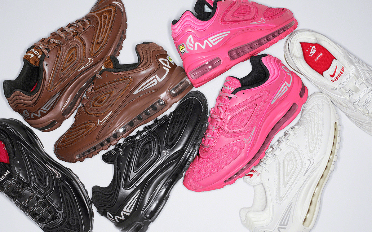 The New Supreme x Nike Air Max  98TL Collection Is Here