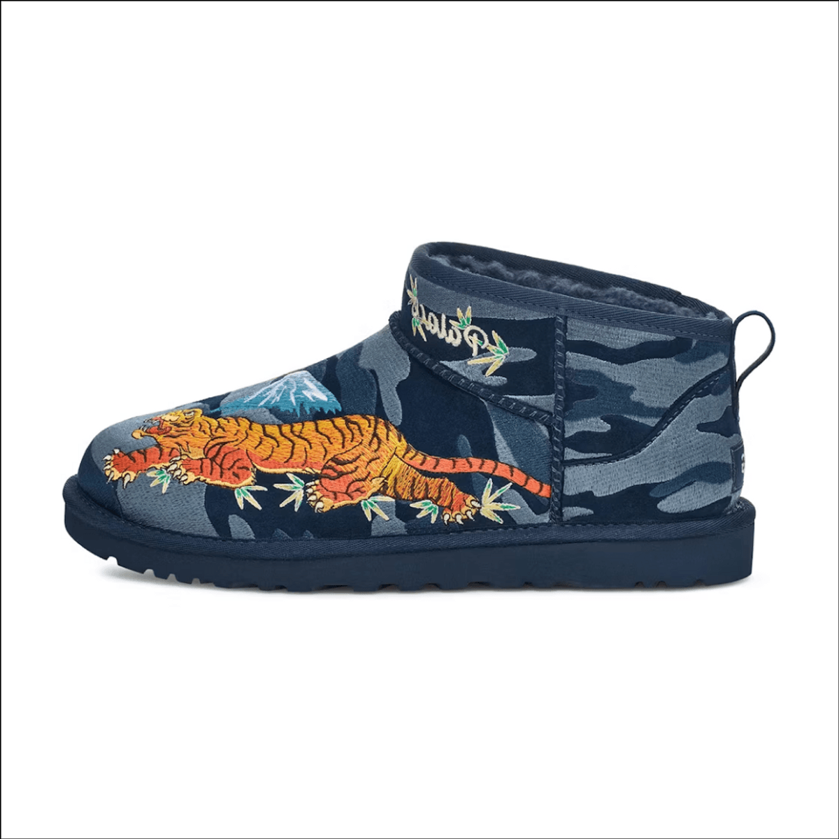 Palace x UGG Classic Ultra Mini Boot Navy Camo
