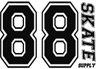 EIGHTY8 SKATE logo