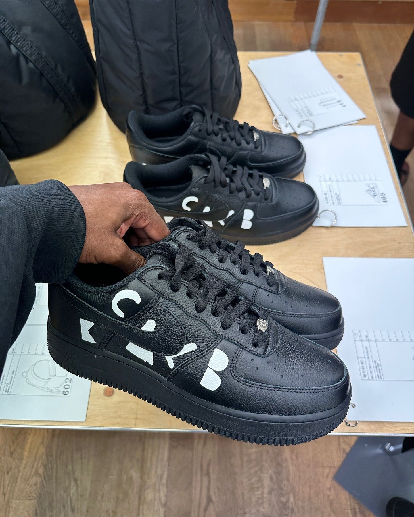 Comme des Garçons Black x Nike Air Force 1 Low Release Info