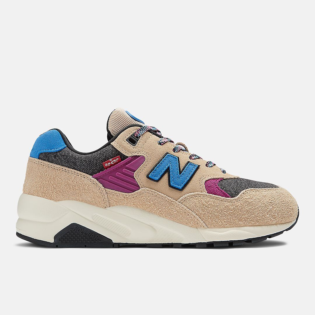 Levi’s x New Balance 580 Beige Grey Blue MT580LE2 Release Info