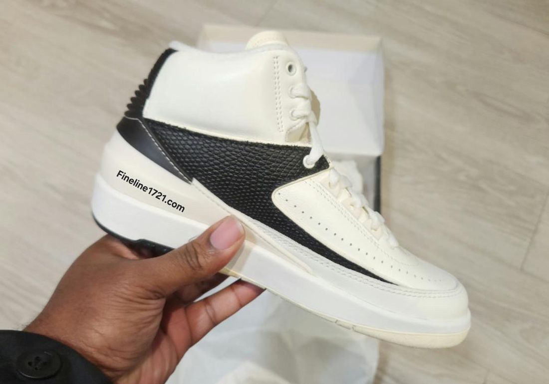 Air Jordan 2 Sail Black DX4400-100 Release Info