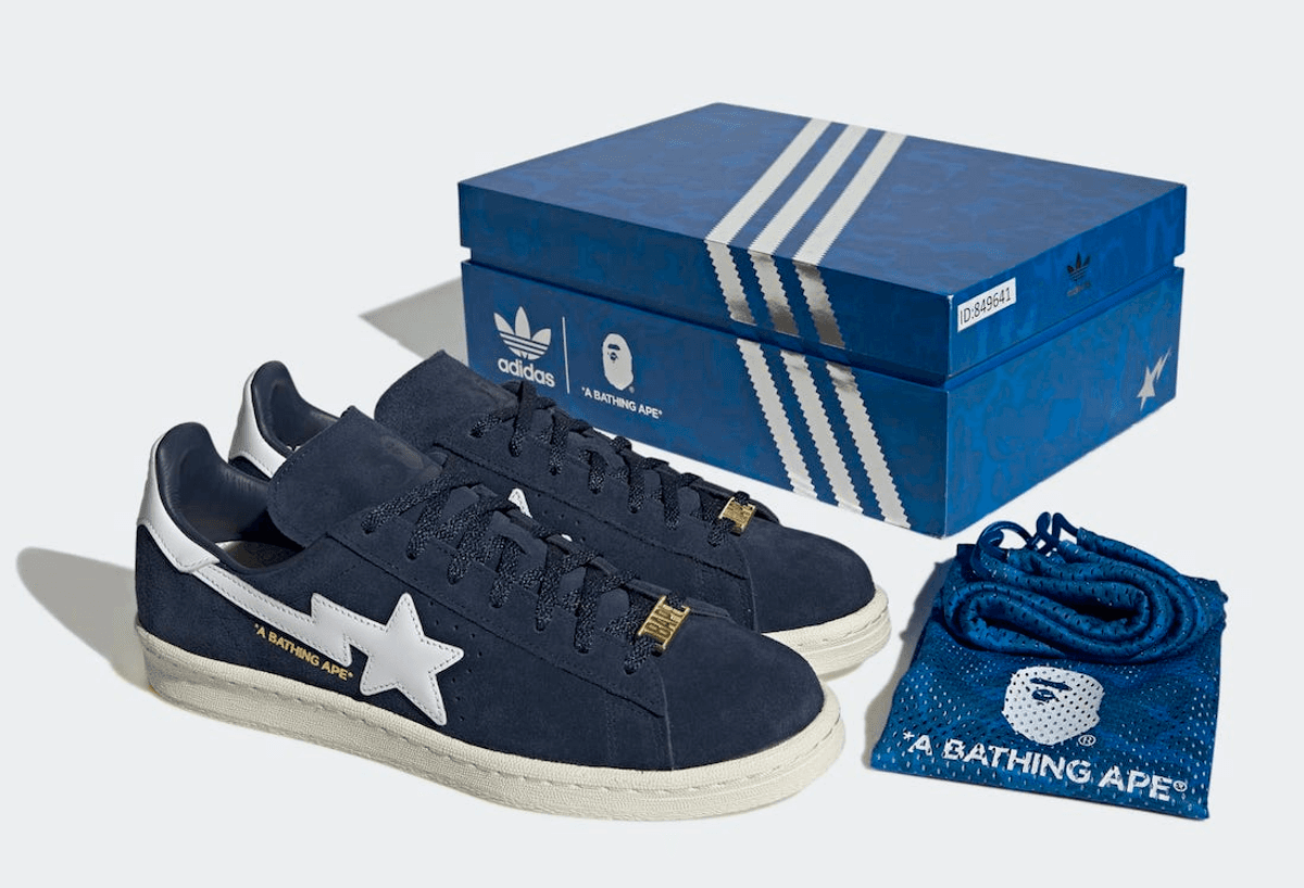 Bape Celebrates 30th Birthday With Adidas Campus 80s Collab