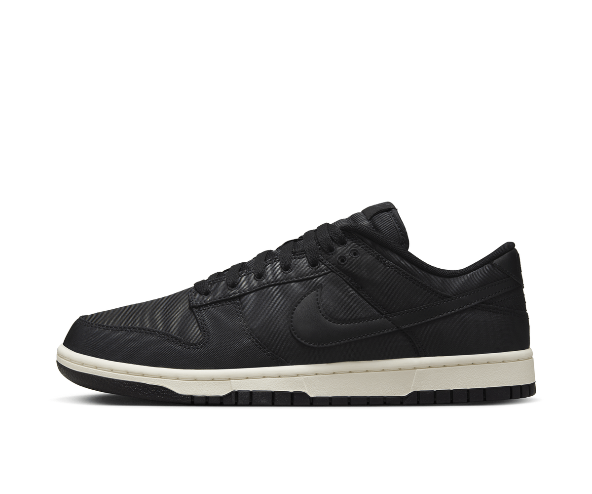 Nike Dunk Low Black Canvas