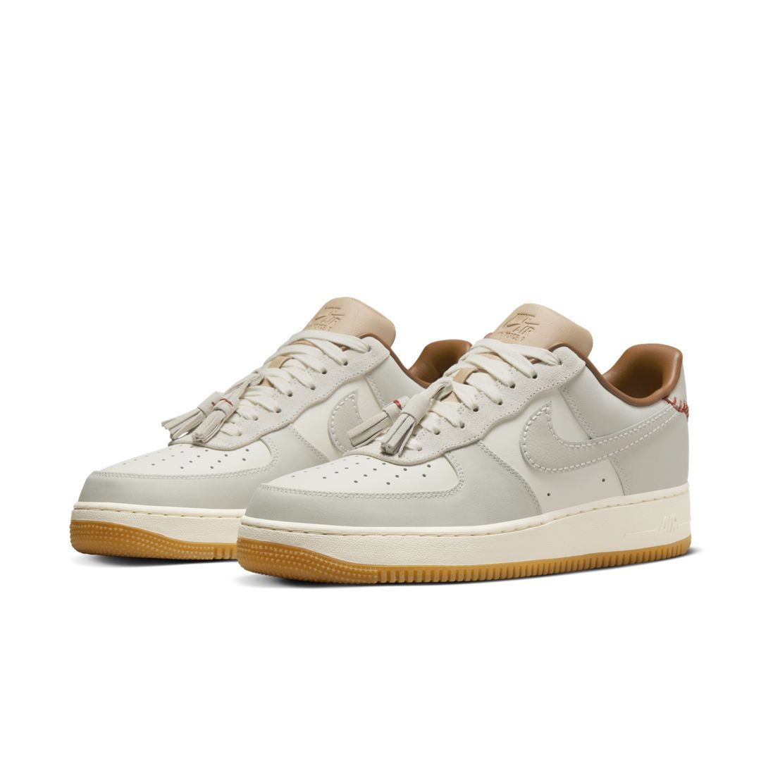 Nike Air Force 1 Low Tassels Light Bone HF5697-001 Release Info