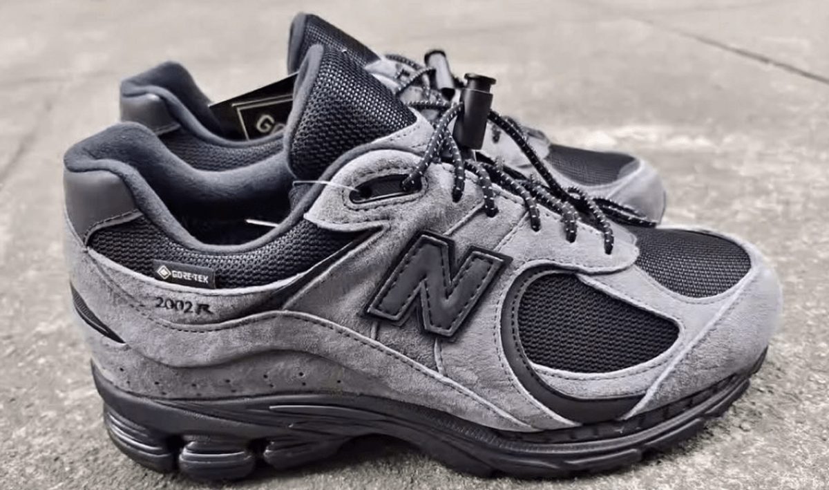 JJJJound x New Balance 2002R Gore-Tex Surfaces In Grey - TheSiteSupply