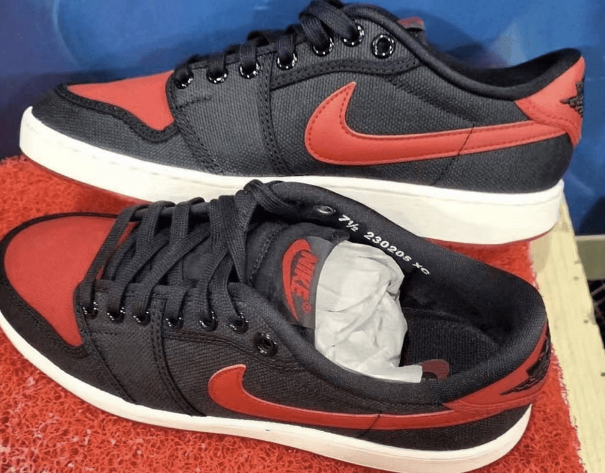 The Air Jordan 1 KO Low Bred Is Set To Hit Retailers July 1st