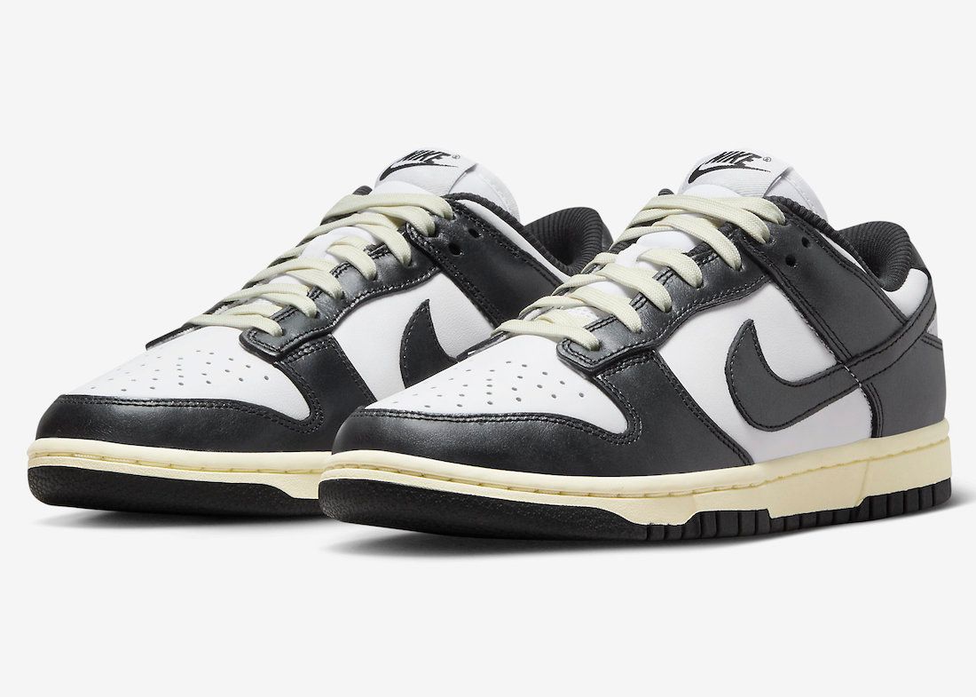 TheSiteSupply Images Nike Dunk Low Vintage Panda Q8899 100 Release Info