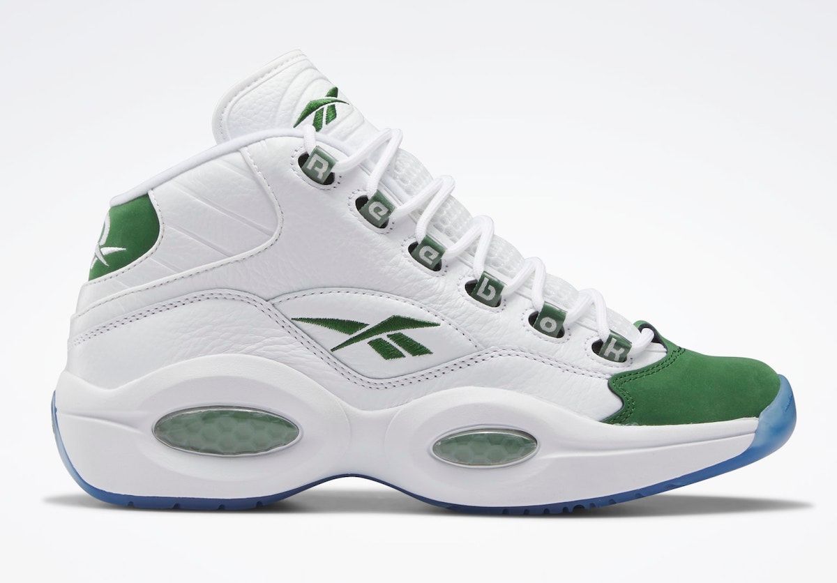 Reebok Question Mid Green Toe I D6690 Release Date