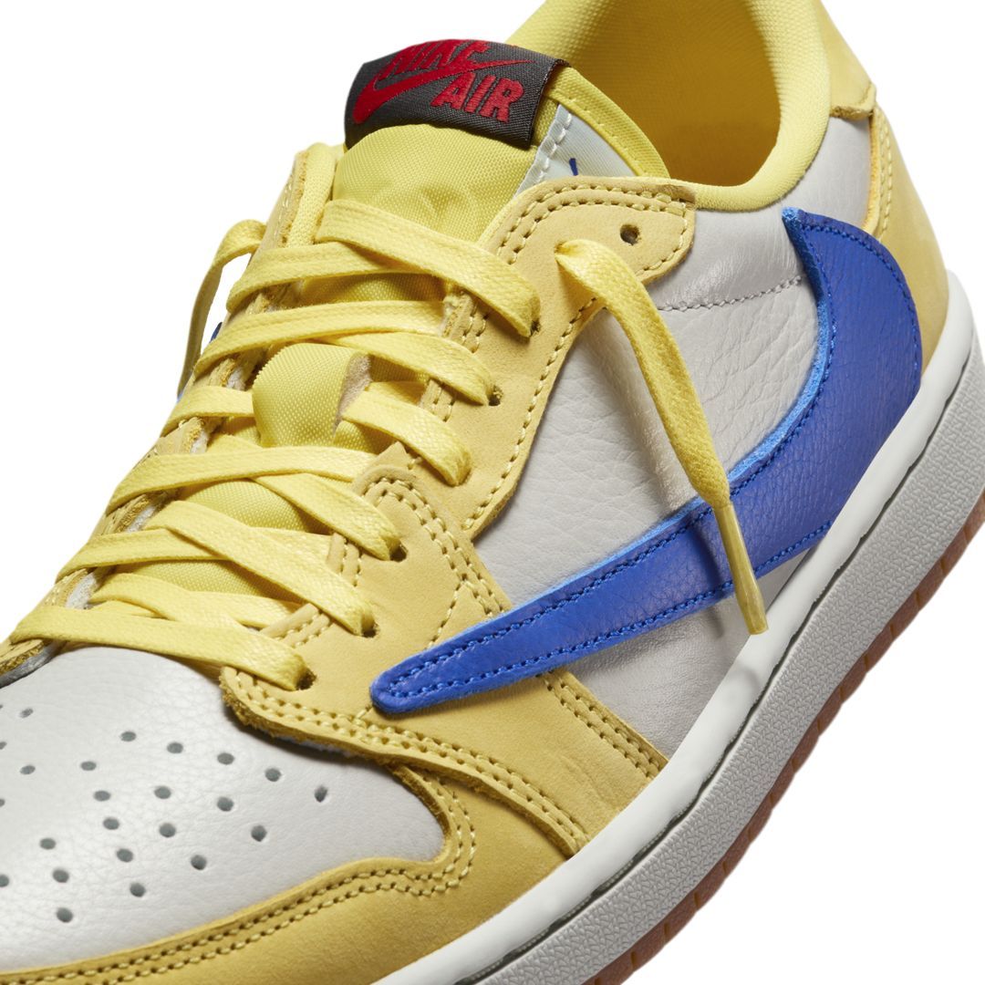 Travis Scott x Air Jordan 1 Low Canary WMNS DZ4137-700