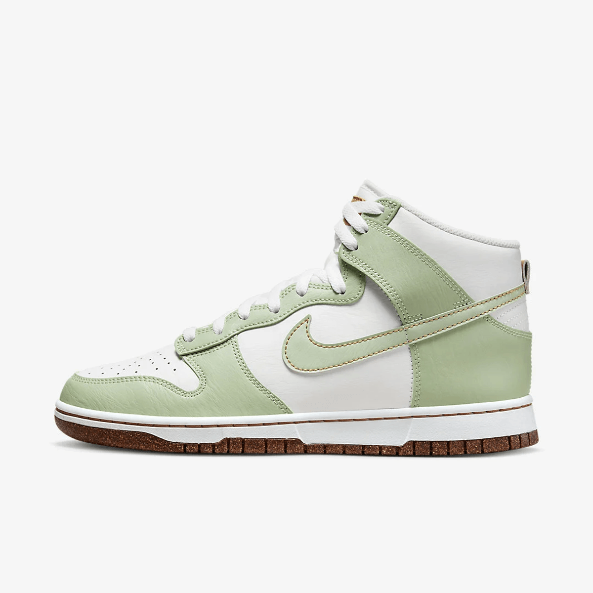 Nike Dunk High SE Inspected By Swoosh Honeydew