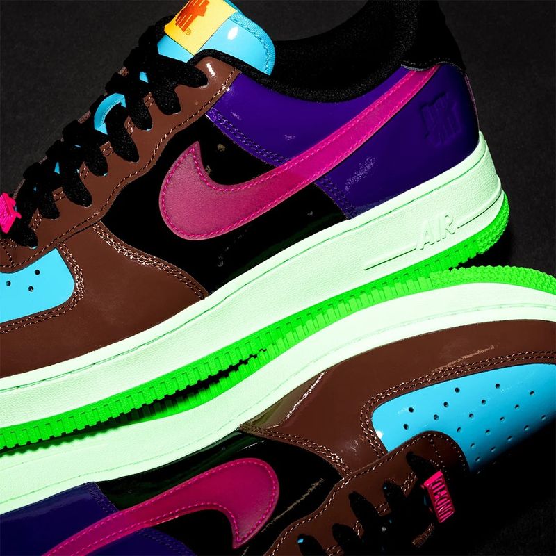 Official Photos Of The UNDEFEATED x Nike Air Force 1 Low SP Pink Prime ...