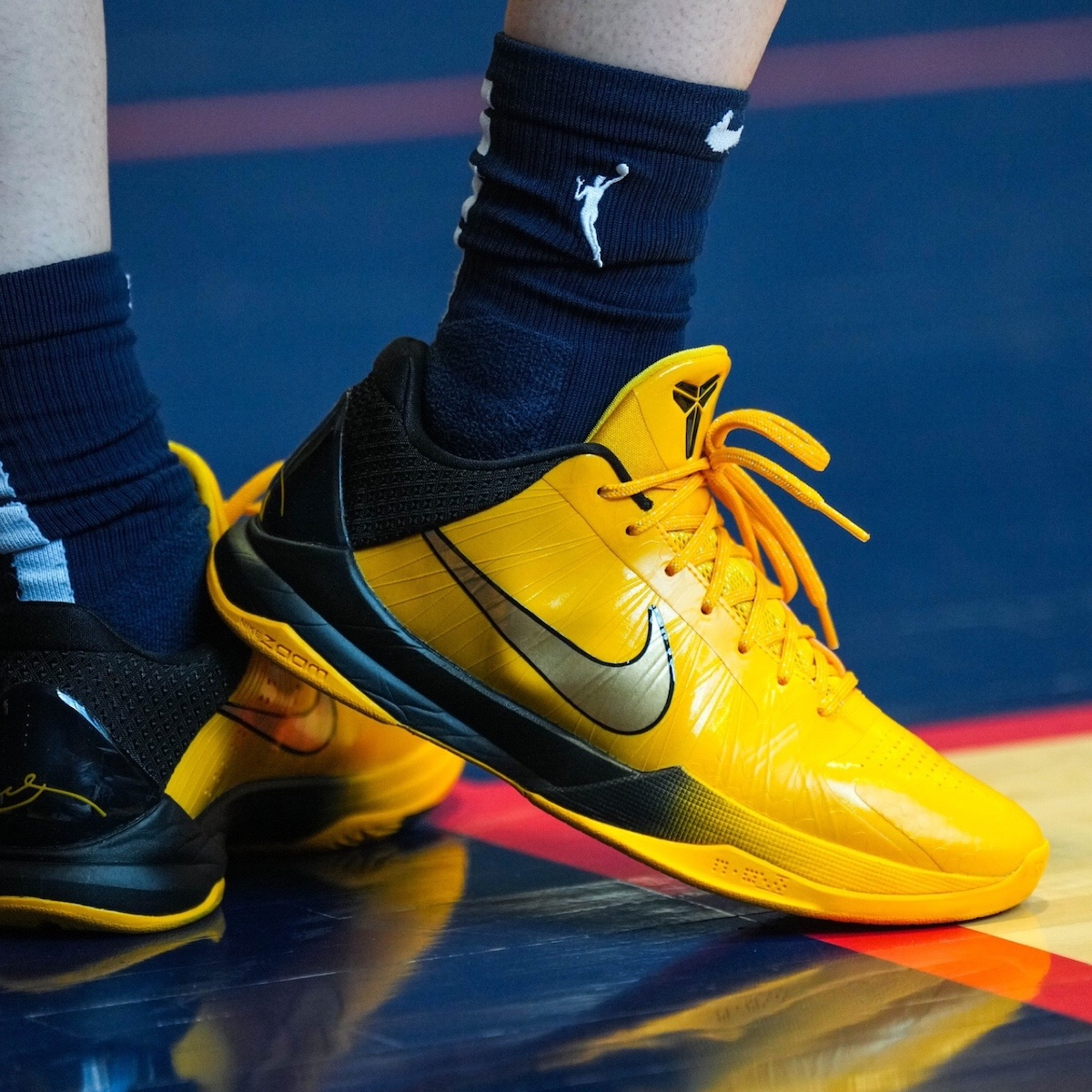 caitlin Clark x Nike Kobe 5 Protro Yellow PE