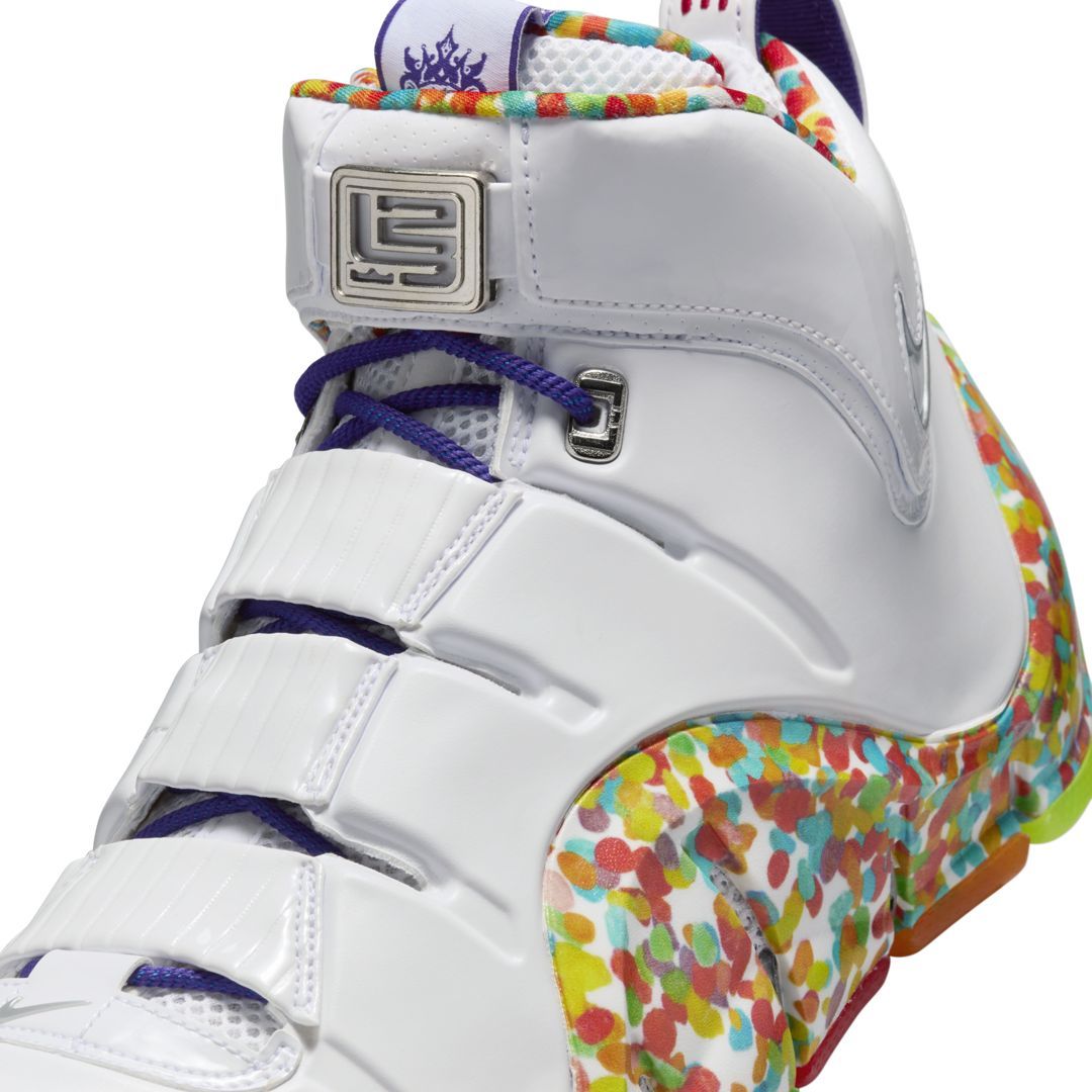 Nike Lebron 4 fruity pebbles DQ9310-100 Release Info